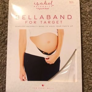 White Maternity Band